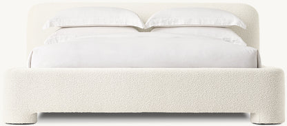 LILA FABRIC PANEL BED