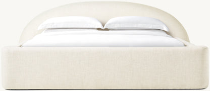 QUIN FABRIC PANEL BED