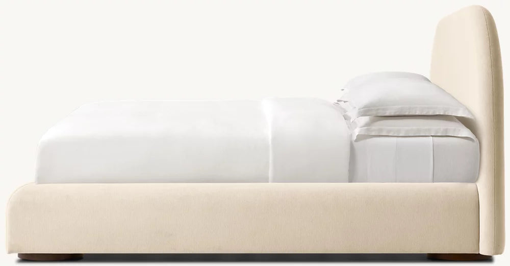 SIENA FABRIC PANEL BED