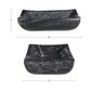 Piero Basin Black Marble
