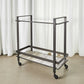 ROLL ALONG BAR CART - BRONZE