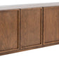 Zeus 4 Door Wood Media Stand