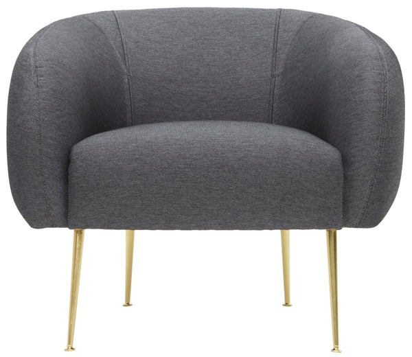 Silla decorativa de mezcla de poliéster Alena