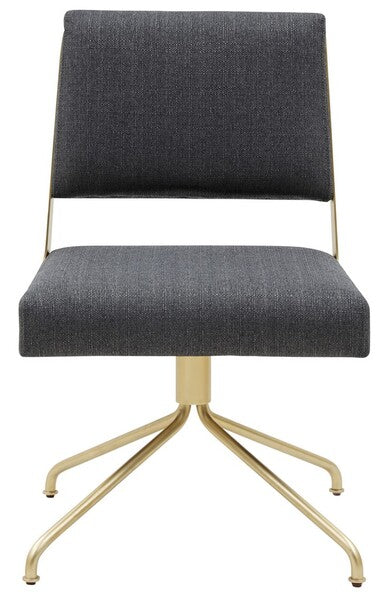 Emmeline Boucle Swivel Office Chair