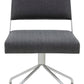 Emmeline Boucle Swivel Office Chair