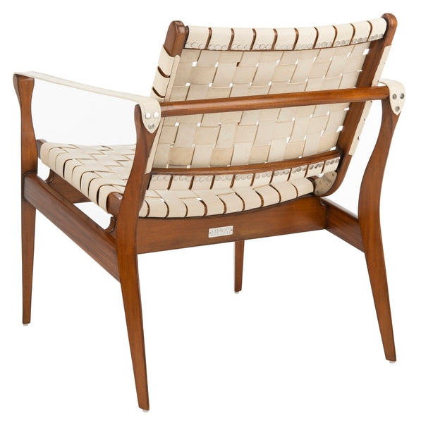 Dilan Leather Safari Chair