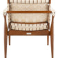 Dilan Leather Safari Chair