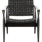 Dilan Leather Safari Chair
