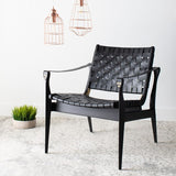 Dilan Leather Safari Chair