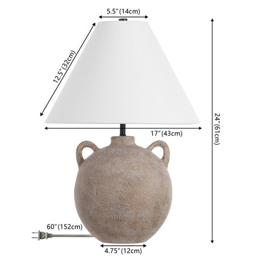 LÁMPARA DE MESA DE CERÁMICA SOLINE