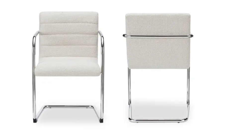 Pedro Dining Chair Beige Set of Two