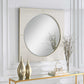 CYPRUS SQUARE MIRROR, WHITE