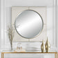 CYPRUS SQUARE MIRROR, WHITE