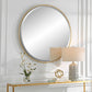 CANILLO ROUND MIRROR, GOLD