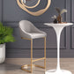 Silla de bar Scott Gris