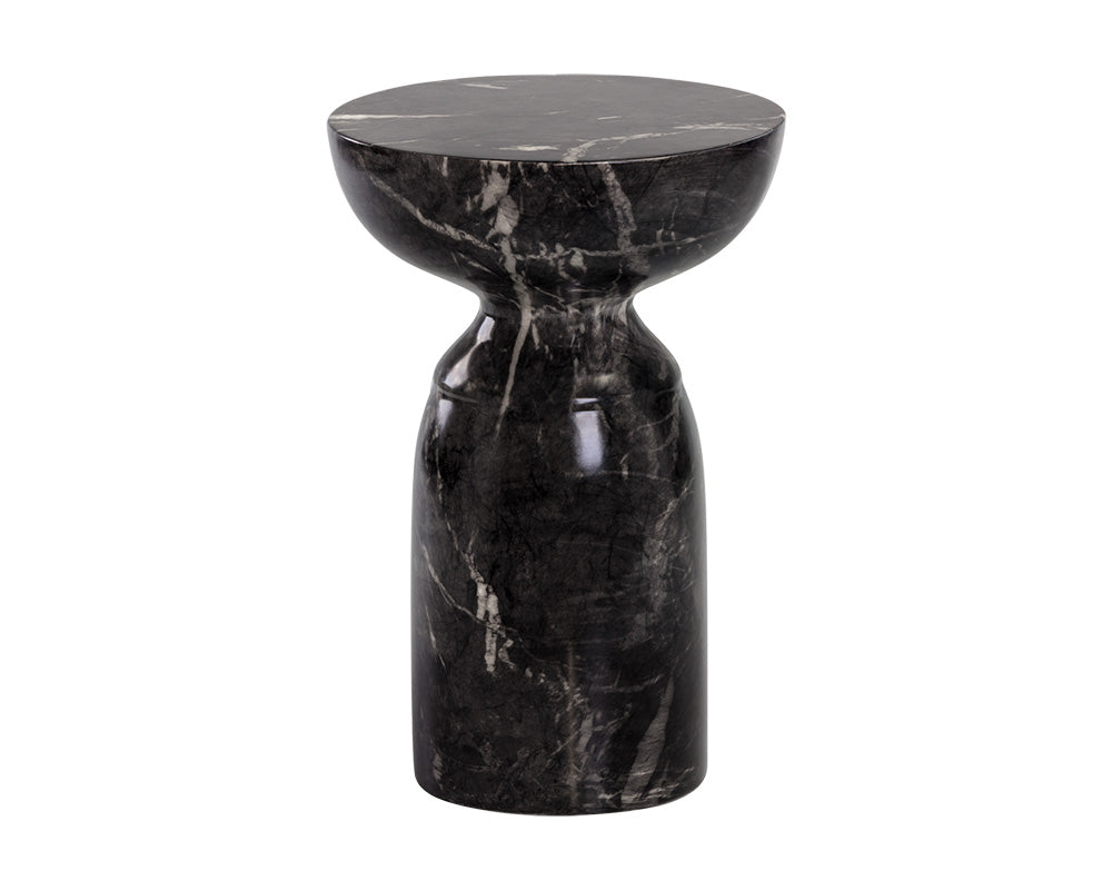 Goya End Table Marble Look