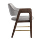 Milton Dining Armchair - Smoke Acacia