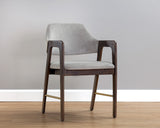 Milton Dining Armchair - Smoke Acacia