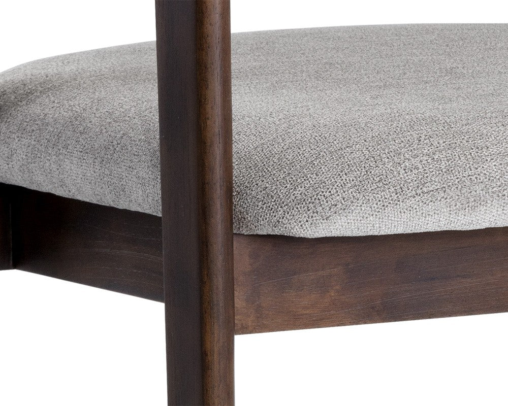 Milton Dining Armchair - Smoke Acacia