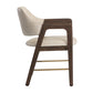 Milton Dining Armchair - Smoke Acacia