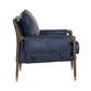 Mauti Armchair - Distressed Brown