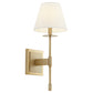 Soporte de pared de latón envejecido Kubel