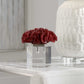 RED CORAL CLUSTER SCULPTURE
