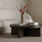 Folke Round Coffee Table Dark Brown