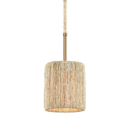 Lámpara Mini Colgante Abaca
