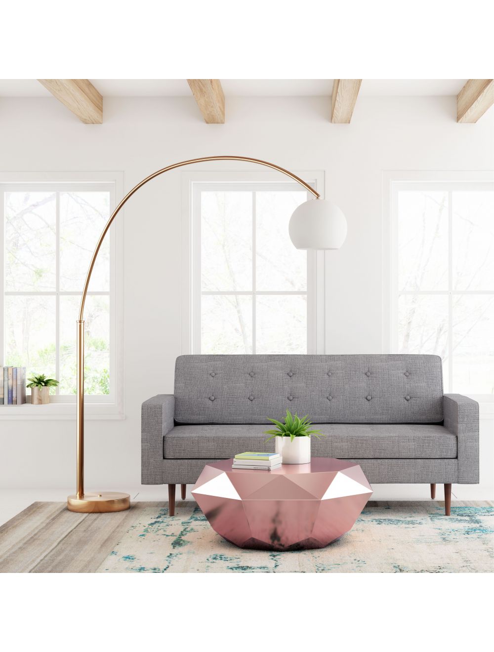 Lámpara de pie Griffith