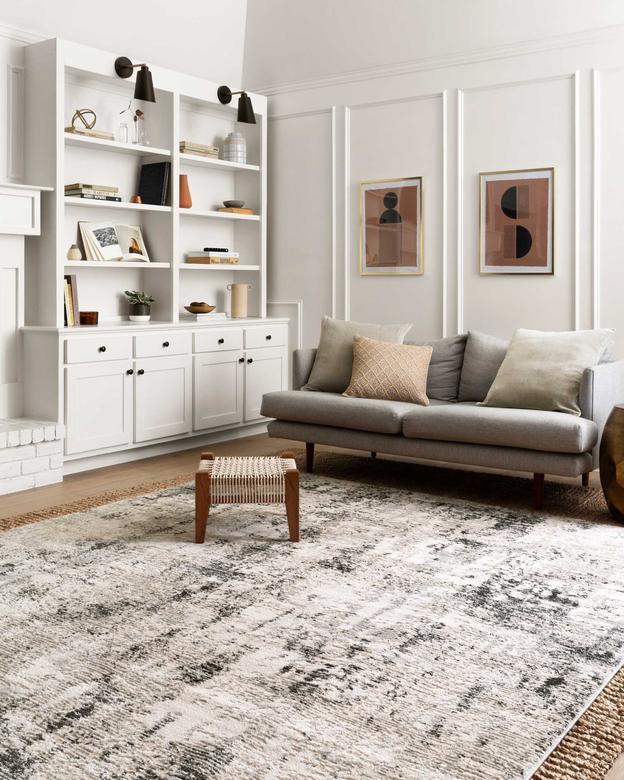 Tapete Alchemy Collection ALC-04 Plata / Grafito