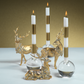 Assorted Deer with Ornamental Wreath