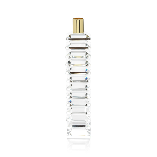 Florence Crystal Candle Holder - Stacked