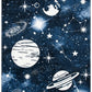 Tapete Carousel Kids Collection Design: Gris/Azul claro CRK122M