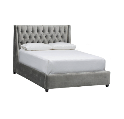 Amelia Bed, Brussels Charcoal