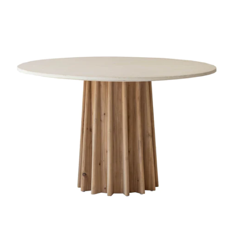 MESA DE COMEDOR ESCULTURAL