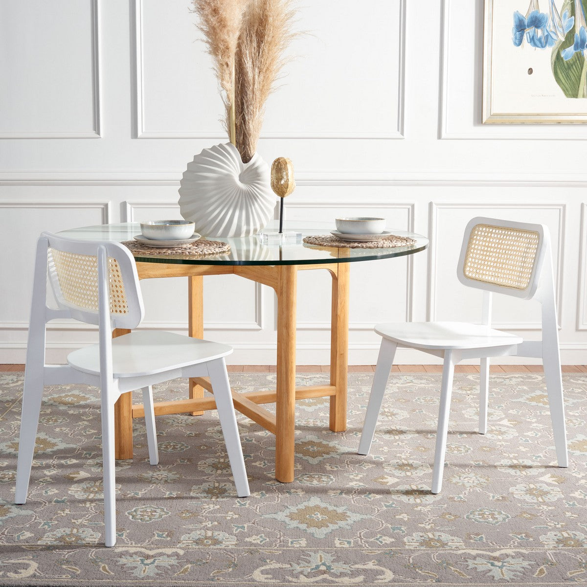 Silla de Comedor de Caña Luz