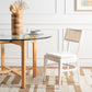Silla de comedor de mimbre Galway