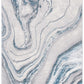 Tapete Orchard Gris/Azul