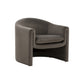 Silla decorativa de terciopelo Laylette