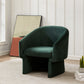 Sillón decorativo con respaldo de barril Susie