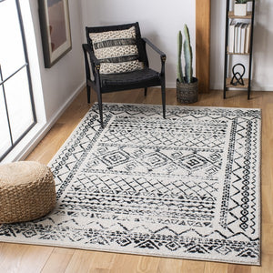 Tapete Tulum Marfil/Negro Design: TUL268D