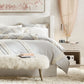 Cama Lien con Plataforma tapizada