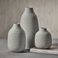 Delano Porcelain Vase - White - Small