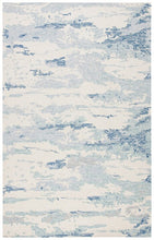 Cargar imagen en el visor de la galería, Tapete Abstract Collection Desing: ABT465A Marfil/Azul
