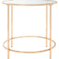 Kolby Round  Glass Side Table