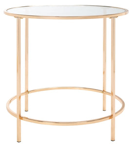 Kolby Round  Glass Side Table