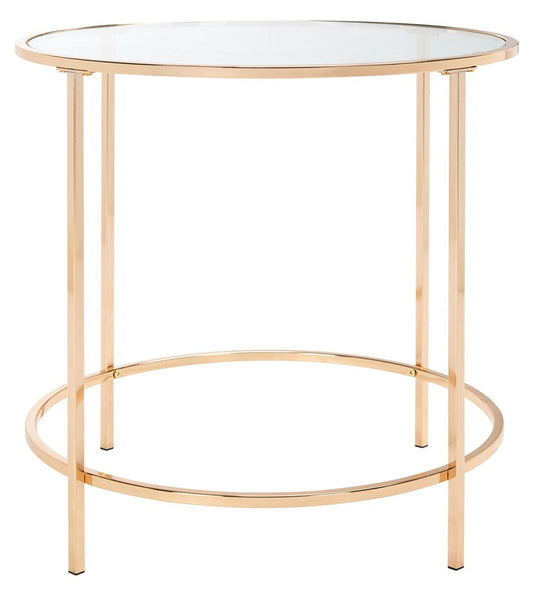 Kolby Round  Glass Side Table