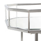 Silva 2 Tier Octagon Bar Cart