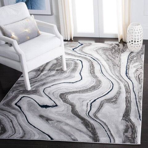 Tapete Craft Collection Design: CFT819N Gris/Azul